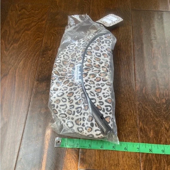 Brighton Wild Cat Love Belt Bag Leopard Cheetah Animal Print Sling Bag Crossbody - Picture 6 of 6